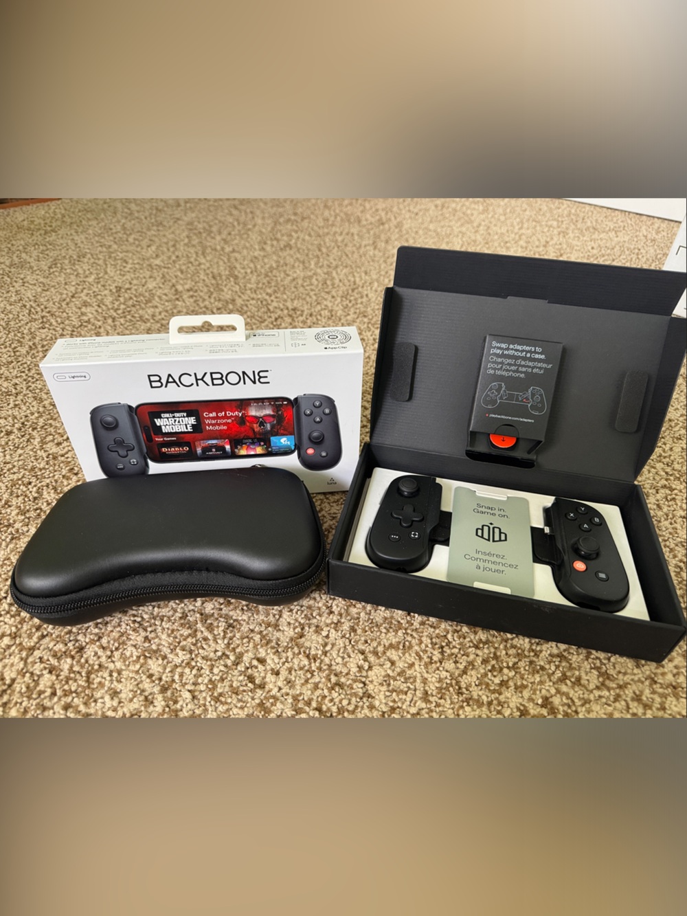 Backbone One Mobile Gaming Controller for iPhone - Lightning - with Case